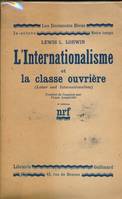 L'Internationalisme et la Classe Ouvrière (Labor and internationalism)
