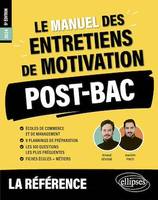 Le Manuel des entretiens de motivation « POST-BAC » - Concours aux écoles de commerce