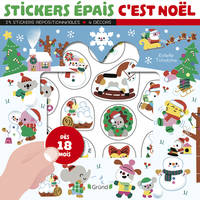 Stickers épais - C'est Noël