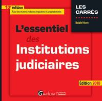 L ESSENTIEL DES INSTITUTIONS JUDICIAIRES 10EME EDITION