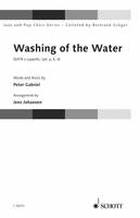 Washing of the Water (Peter Gabriel), für Pop- und Jazzchor. mixed choir (SSATB). Partition de chœur.