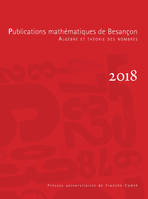 Publications mathématiques de Besançon - Algèbre et théorie des nombres - numéro 2018