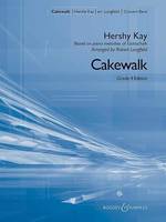 Cakewalk, Based on piano melodies of Gottschalk. wind band. Partition et parties.