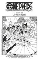 One Piece édition originale - Chapitre 1102, La vie de Kuma