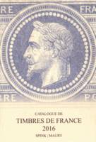 catalogue de timbres de France 2016