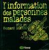 L'information des personnes malades