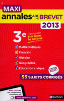 Maxi annales ABC du Brevet 2013 - 3e