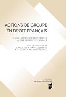 Actions de groupe en droit français, D'une approche sectorielle à une approche globale