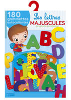 Les lettres majuscules : 200 gommettes autocollantes