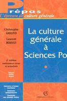 La culture générale à Sciences Po, textes en perspective