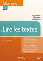 Allemand : lire les textes