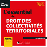 L'essentiel du droit des collectivités territoriales, À jour de la loi du février 2022 (dite loi 3DS)