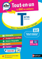 ABC Tout en un Tle - Toutes les matières du tronc commun Terminale - Bac 2024 - Philosophie, Enseignement scientifique, Histoire-Géographie, Anglais, Espagnol + Cahier spécial Bac - EPUB