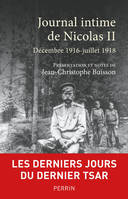 Journal intime de Nicolas II - Décembre 1916-Juillet 1918, Décembre 1916- Juillet 1918