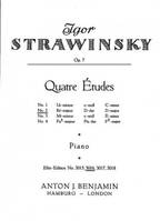 Four Studies, No. 2 in D major. op. 7/2. piano.