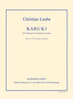 Kabuki, 16e étude pour saxophone soprano