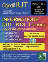 IUT informatique, DUT-BTS, licence, 8, IUT informatique, DUT-BTS-licence, avec Excel 2013