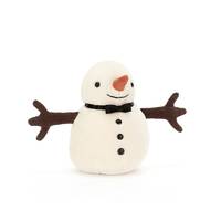 Joyful Snowman Bonhomme de neige nez carotte