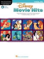 Disney Movie Hits - Violin, Instrumental Play-Along