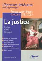 La justice - Epreuve littéraire 2012/2013, Blaise Pascal, 