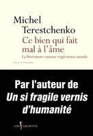 Non fiction Ce bien qui fait mal à l'âme, La littérature comme expérience morale