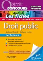 Objectif Concours Fiches Droit Public