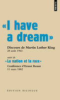 « I have a dream », suivi de 