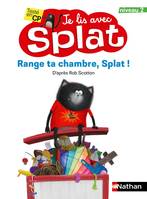 Je lis avec Splat, 14, Range ta chambre, Splat !