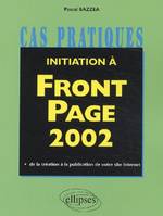 Initiation à Front Page 2002