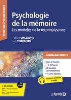 Psychologie de la mémoire, Les modèles de la reconnaissance