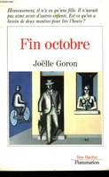 Fin octobre, roman