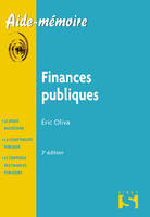 Finances publiques - 3e ed., Aide-mémoire Sirey