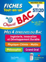 Objectif BAC Fiches  Tout-en-un Term STI2D  - Nouveaux programmes