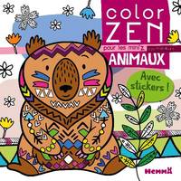 Color zen pour les mini'z - Animaux