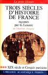 3, Le  :XIX :+Dix-neuvième siècle+, Trois siècles d'histoire de France Tome III : XIX siècle et croquis parisiens