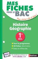 Mes fiches ABC du BAC Histoire Géographie 1re ES-L