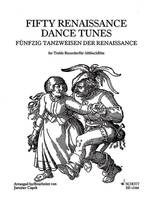 50 Renaissance Dance Tunes, treble recorder.