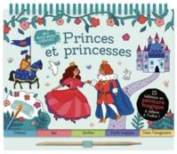 Princes et princesses, mes bloc-notes créatifs : 15 tableaux en peinture magique à refaire à l'infini