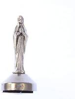 STATUETTE NOTRE DAME DE LOURDES METAL 55MMS