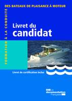 livret du candidat - formation a la conduite des bateaux de plaisance a moteur