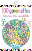 100 gommettes - lettres minuscules