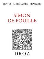 Simon de Pouille, chanson de geste