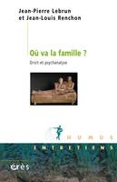 Où va la famille ?, Droit et psychanalyse