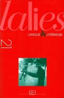 Lalies, n°21/2001