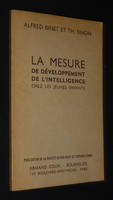 La Mesure du développement de l'intelligence chez les jeunes enfants