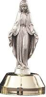 STATUETTE VIERGE MIRACULEUSE METAL 55MMS