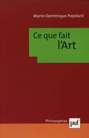 Ce que fait l'art, approche communicationnelle