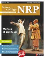NRP Collège - Maîtres et serviteurs - Janvier 2017 (Format PDF)