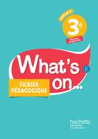 What's on... anglais cycle 4 / 3e - Fichier pédagogique - éd. 2017, Livre du professeur