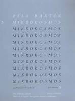 Mikrokosmos, 153 Progressive Piano Pieces. Vol. 5. piano.